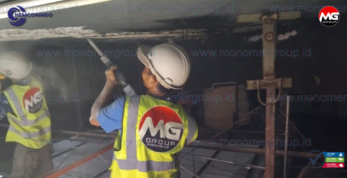 Grouting Beton pabrik
