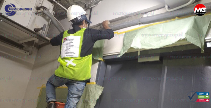 Perbaikan Beton Retak Gedung
