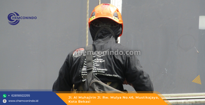 Aplikator Sealant Kaca Gedung