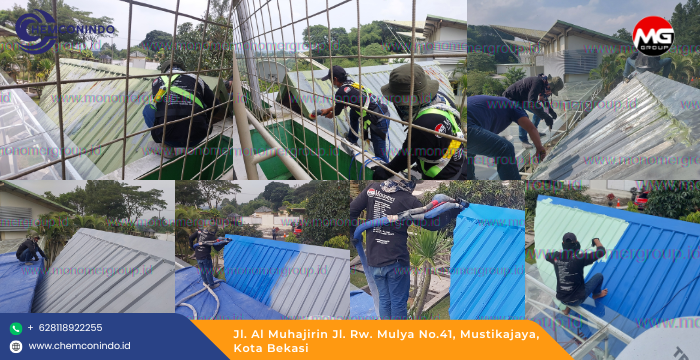 Pasang Polyurea Atap