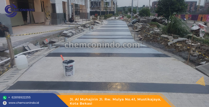 Jasa Aplikator Stamp Concrete