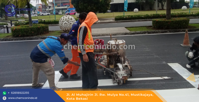 Jasa Cat Marka Thermoplastic