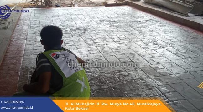 Pasang Stamp Concrete Profesional