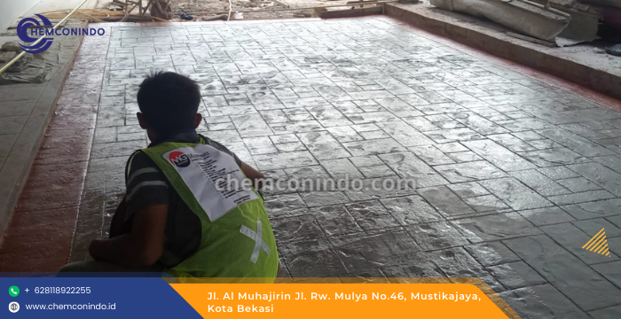 Pasang Stamp Concrete Profesional