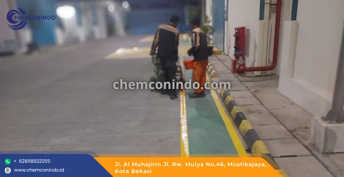 Cat Marka Thermoplastic Gudang PLN