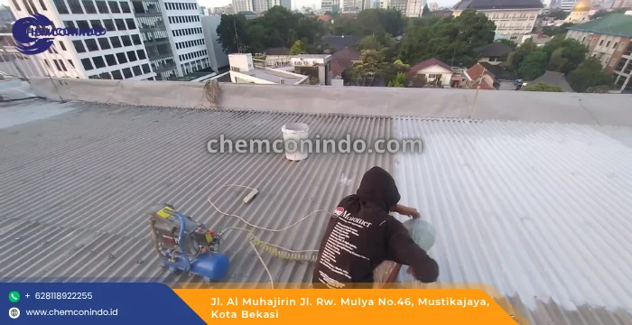Jasa Coating Atap Zinc