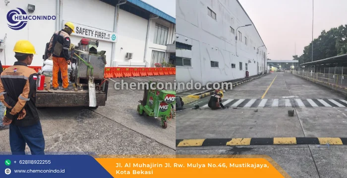 Jasa Marka Jalan Thermoplastic Zebra Cross